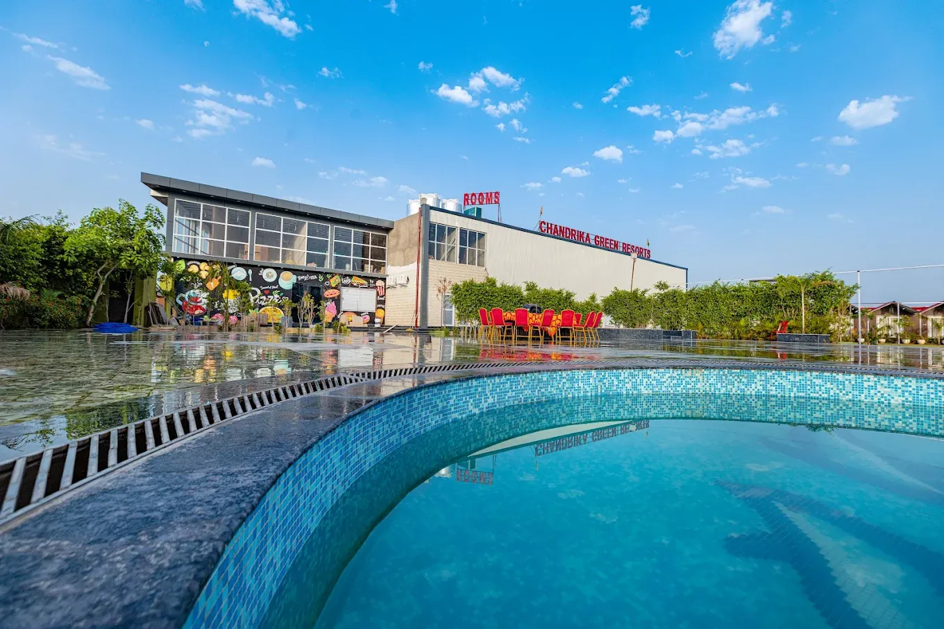 Chandrika green resort in vrindavan